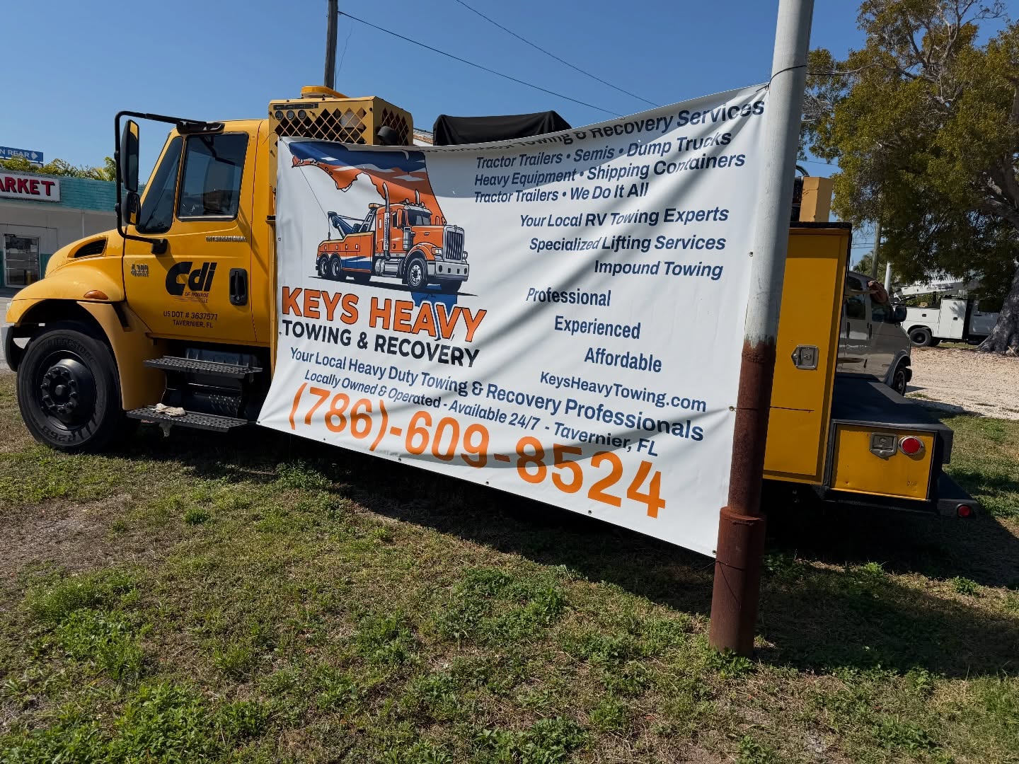 Tanker truck recovery